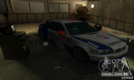 BMW M3 E46 TUNEABLE para GTA San Andreas