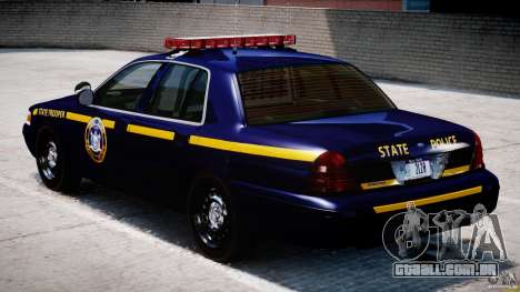 Ford Crown Victoria New York State Patrol [ELS] para GTA 4