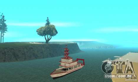 Vice City Ferryboat para GTA San Andreas