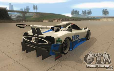 Pagani Zonda Racing Edit para GTA San Andreas