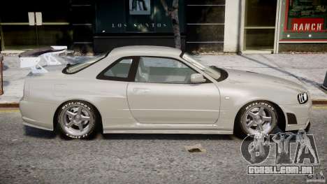 Nissan Skyline R34 Nismo para GTA 4