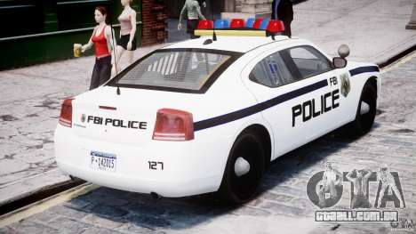 Dodge Charger FBI Police para GTA 4