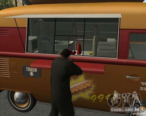 Volkswagen Transporter T1 Hot Dog para GTA San Andreas