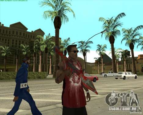 Blood Weapons Pack para GTA San Andreas