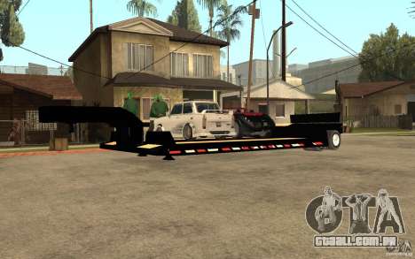 Trailer lowboy transport para GTA San Andreas