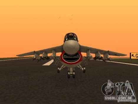 A-7 Corsair II para GTA San Andreas