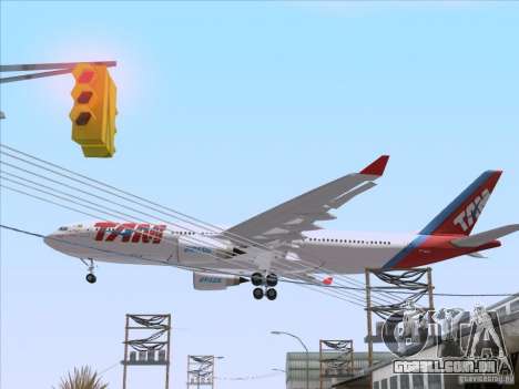 Airbus A330-223 TAM Airlines para GTA San Andreas