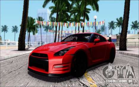 Nissan GTR 2011 Egoist (versão com sujeira) para GTA San Andreas