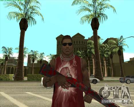 Blood Weapons Pack para GTA San Andreas