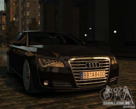 Audi A8 2010 para GTA 4