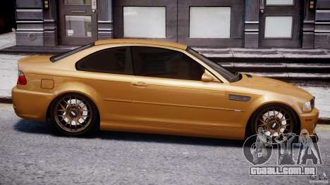 BMW M3 E46 Tuning 2001 v2.0 para GTA 4