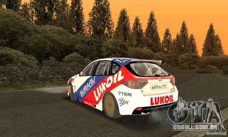 Subaru Impreza WRX STi Russia Rally para GTA San Andreas