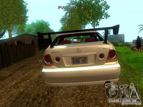 Lexus IS300 Drift para GTA San Andreas