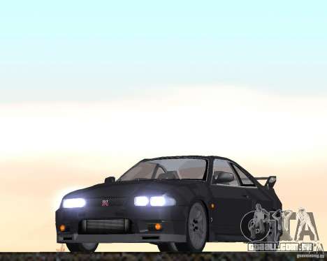 Nissan Skyline GT-R R-33 para GTA San Andreas