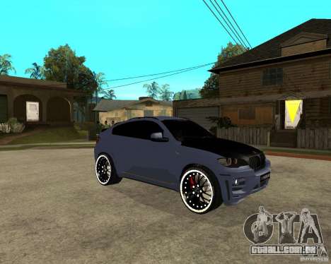 BMW X6 M HAMANN para GTA San Andreas