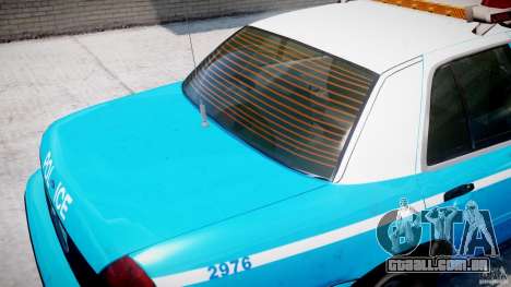 Ford Crown Victoria Classic Blue NYPD Scheme para GTA 4