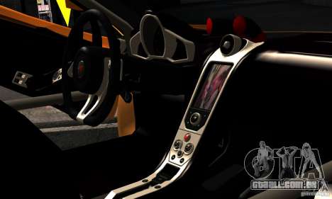 McLaren MP4-12C TT Black Revel para GTA San Andreas