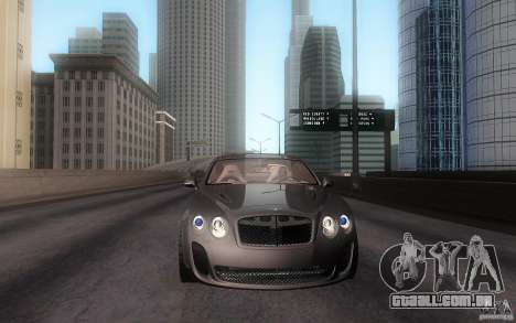 Bentley Continental SS para GTA San Andreas