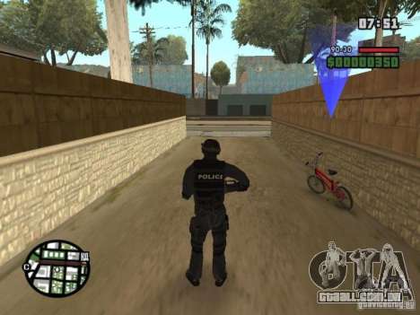Comando do SWAT 4 para GTA San Andreas