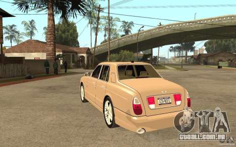 Bentley Arnage para GTA San Andreas