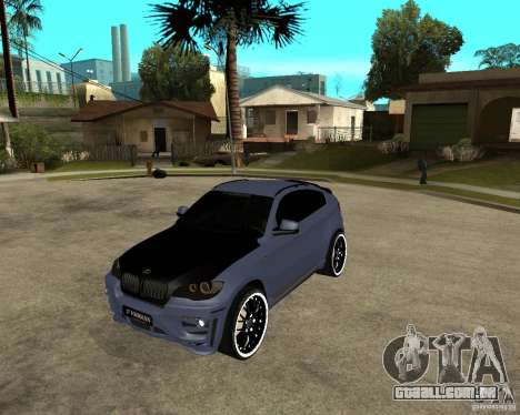 BMW X6 M HAMANN para GTA San Andreas