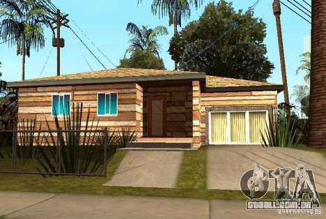 Novas texturas de casas na rua Grove para GTA San Andreas