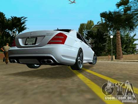 Mercedes-Benz S65 AMG 2012 para GTA Vice City