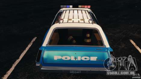 Oldsmobile Vista Cruiser 1972 Police v1.0 [ELS] para GTA 4