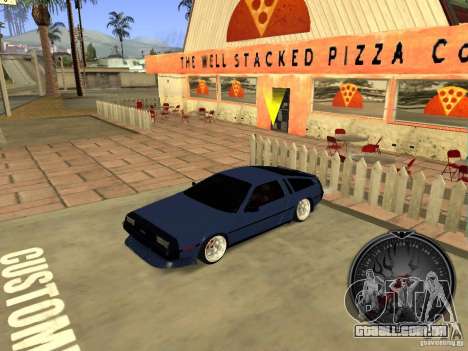 Delorean DMC-12 Drift para GTA San Andreas