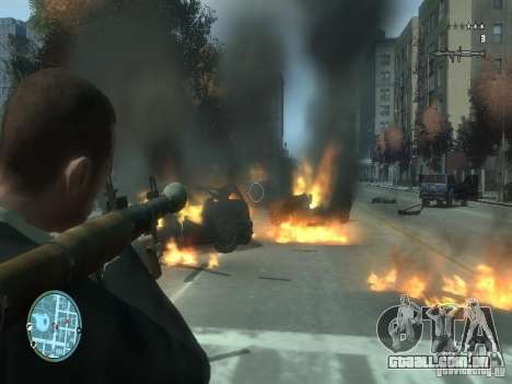 Intense Fire Mod para GTA 4