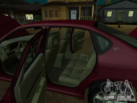 Chevrolet Impala 2003 para GTA San Andreas