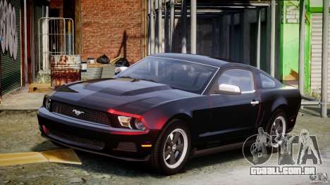 Ford Mustang V6 2010 Chrome v1.0 para GTA 4