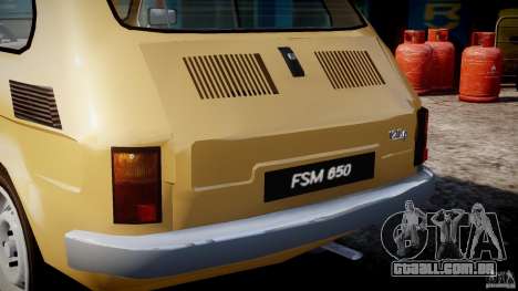 Fiat 126p 1976 para GTA 4