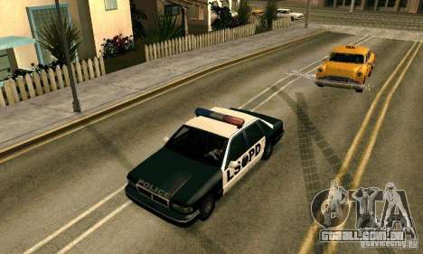 Os picos na estrada para GTA San Andreas