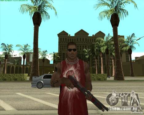 Blood Weapons Pack para GTA San Andreas