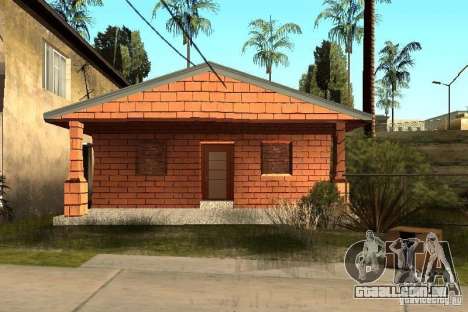 Novas texturas de casas na rua Grove para GTA San Andreas
