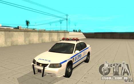 Patrulha da polícia de GTA 4 para GTA San Andreas