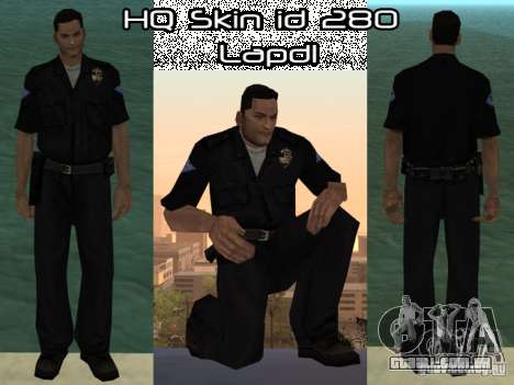 HQ skin lapd1 para GTA San Andreas