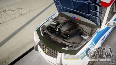Carbon Motors E7 Concept Interceptor NYPD [ELS] para GTA 4