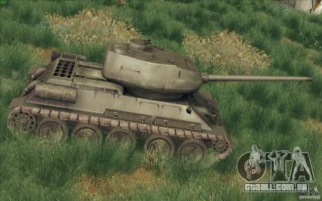 T-34-85 do jogo COD World at War para GTA San Andreas