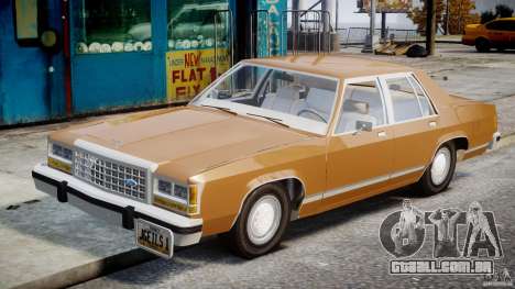 Ford Crown Victoria 1983 para GTA 4