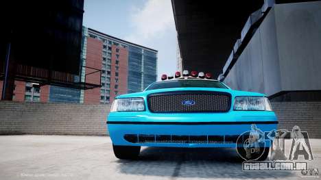 Ford Crown Victoria Classic Blue NYPD Scheme para GTA 4