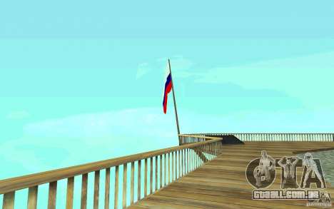 A bandeira da Rússia no Chiliad para GTA San Andreas