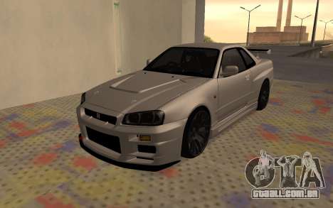 Nissan Skyline R34 para GTA San Andreas