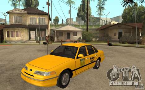 Ford Crown Victoria Taxi 1992 para GTA San Andreas