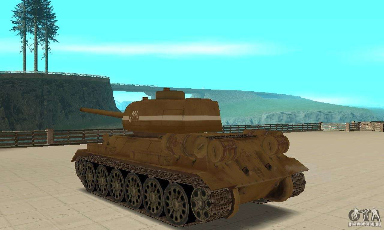 Tanque T-34 para GTA San Andreas