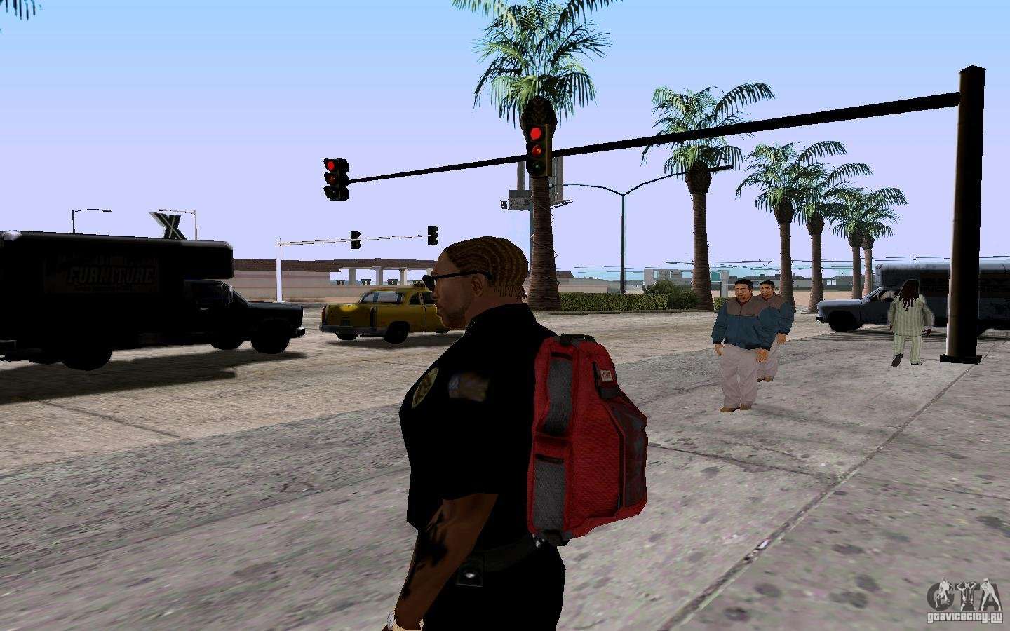 O novo pára-quedas para GTA San Andreas