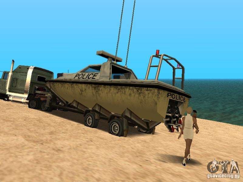 Reboque de barcos para GTA San Andreas