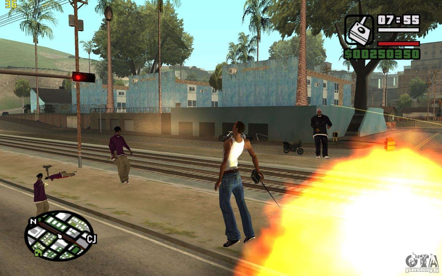 CLEO mod: CJ pode reparar o carro para GTA San Andreas