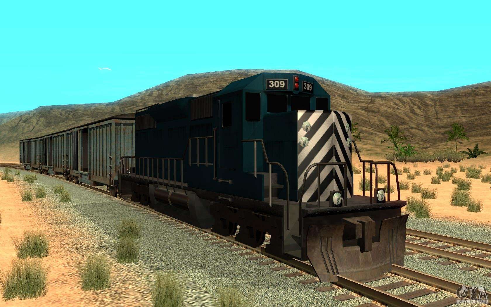 Gta 5 freight train фото 116